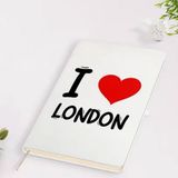 BK Gift I Love London Tasarımlı Beyaz Defter