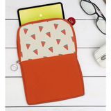 BK Gift Karpuz Tasarımlı Taşınabilir Koruyucu Tablet Kılıfı & Organizer Çanta - Turuncu-1