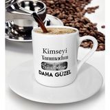BK Gift Kimseyi Tanımadım Ben Atatürk Temalı Türk Kahvesi Fincanı-1