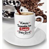 BK Gift Kimseyi Tanımadım Ben Tasarımlı Türk Kahvesi Fincanı-1