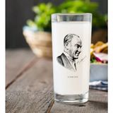 BK Gift Kişiye Özel Atatürk Temalı Rakı Bardağı-10 - Renkli