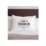 Bk Gift Kişiye Özel Baba Temalı Pamuklu Yastık Kılıfı-6 50x70 cm Babaya Babalar Günü Hediye