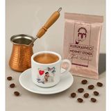 Bk Gift Kişiye Özel Fotoğraflı Türk Kahvesi Fincanı & Bakır Cezve & Türk Kahvesi Seti-2, Arkadaş Hediye, Sevgiliye Hediye - Renk - Renkli