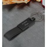 Bk Gift Kişiye Özel Isimli 2407 Metal Suni Deri Anahtarlık - Renkli