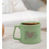 Bk Gift Kişiye Özel Isimli Anneler Günü Tasarımlı Pastel Yeşil Middle Kupa Bardak, Anneye Hediye, Anneler Günü Hediyesi-3