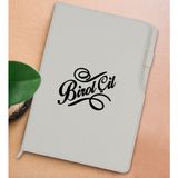 Bk Gift Kişiye Özel Isimli Beyaz Termo Deri Not Defteri 15X21CM-5 - Renkli