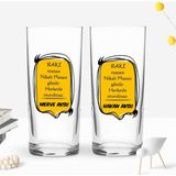 Bk Gift Kişiye Özel Isimli Dtf Rakı Sözleri Mottolu Ikili Rakı Bardağı Seti-18, Arkadaşa Hediye, Sevgiliye Hediye - Renk - Renkli