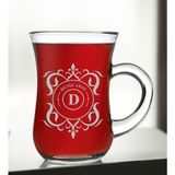 Bk Gift Kişiye Özel Isimli Keyif Kulplu Çay Bardağı-6, Arkadaşa, Sevgiliye Hediye, Ev Hediyesi, Doğum Günü Hediyesi - Renk - Renkli