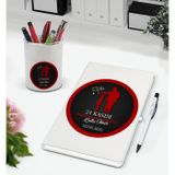 Bk Gift Kişiye Özel Isimli Öğretmenler Günü Tasarımlı Defter Kalem ve Kalemlik Hediye Seti, Öğretmene Hediye, Öğretmenler Günü - 10