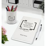 Bk Gift Kişiye Özel Isimli Öğretmenler Günü Tasarımlı Defter Kalem ve Kalemlik Hediye Seti, Öğretmene Hediye, Öğretmenler Günü - 13