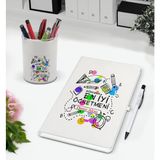 Bk Gift Kişiye Özel Isimli Öğretmenler Günü Tasarımlı Defter Kalem ve Kalemlik Hediye Seti, Öğretmene Hediye, Öğretmenler Günü - 14