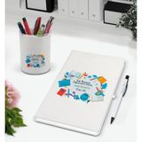 Bk Gift Kişiye Özel Isimli Öğretmenler Günü Tasarımlı Defter Kalem ve Kalemlik Hediye Seti, Öğretmene Hediye, Öğretmenler Günü - 2