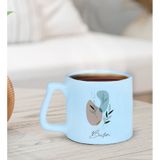 Bk Gift Kişiye Özel Isimli Pastel Mavi Middle Kupa Bardak-13, Arkadaşa Hediye, Ev Hediyesi, Doğum Günü Hediyesi, Ofis Hediyesi