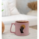 Bk Gift Kişiye Özel Isimli Pastel Pembe Middle Kupa Bardak, Arkadaşa Hediye, Ev Hediyesi, Doğum Günü Hediyesi, Ofis Hediyesi-4
