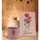 Bk Gift Kişiye Özel Isimli Pembe Sert Kapaklı Defter Ve Middle Kupa Seti, Arkadaşa Hediye, Yeni Iş Hediyesi, Doğum Günü Hediyesi-22
