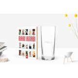 BK Gift Kişiye Özel Isimli Rakı Bardağı ve Rakı Cep Kitabı Hediye Seti-1 - Renkli
