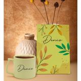 Bk Gift Kişiye Özel Isimli Sarı Sert Kapaklı Defter Ve Middle Kupa Seti, Arkadaşa Hediye, Yeni Iş Hediyesi, Doğum Günü Hediyesi-19
