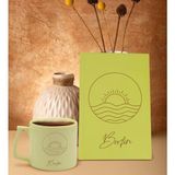 Bk Gift Kişiye Özel Isimli Sarı Sert Kapaklı Defter Ve Middle Kupa Seti, Arkadaşa Hediye, Yeni Iş Hediyesi, Doğum Günü Hediyesi-7