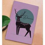 Bk Gift Kişiye Özel Isimli Sert Kapaklı Lila Lastikli Defter -2