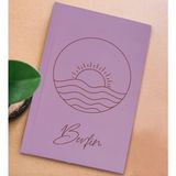 Bk Gift Kişiye Özel Isimli Sert Kapaklı Lila Lastikli Defter -7