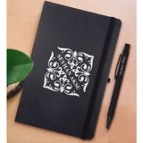 Bk Gift Kişiye Özel Isimli Siyah Defter ve Metal Versatil Kalem(0,7 Kurşun) Hediye Seti-10
