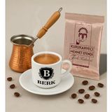 Bk Gift Kişiye Özel Isimli Türk Kahvesi Fincanı & Bakır Cezve & Türk Kahvesi Seti-11, Arkadaş Hediye, Sevgiliye Hediye - Renk - Renkli