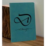 Bk Gift Kişiye Özel Isimli Turkuaz Defter ve Cam Matara Hediye Seti-2, Sevgiliye Hediye, Arkadaşa Hediye, Yeni Iş Hediyesi