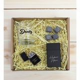 Bk Gift Kişiye Özel Isimli Viski Kadehi&viski Taşı&çakmak&sigara Kutusu Hediye Seti, Sevgiliye Hediye, Arkadaşa Hediye, Doğum Günü Hediyesi - Renk - Renkli