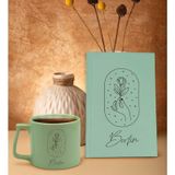 Bk Gift Kişiye Özel Isimli Yeşil Sert Kapaklı Defter Ve Middle Kupa Seti, Arkadaşa Hediye, Yeni Iş Hediyesi, Doğum Günü Hediyesi-9