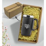 Bk Gift Kişiye Özel Kutulu 5304 Siyah Çelik Termos Bardak 240 ml