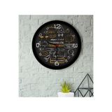 Bk Gift Kişiye Özel Matematik Öğretmeni Ahşap Duvar Saati-10