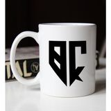 Bk Gift Kişiye Özel Monogram Harfli 2 Beyaz Kupa Bardak