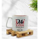 Bk Gift Kişiye Özel Öğretmenler Günü Middle Beyaz Kupa Bardak- 12, Öğretmene Hediye, Öğretmenler Günü