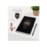 Bk Gift Kişiye Özel Polis Özel Harekat Temalı Siyah Defter Kalem Kupa Seti