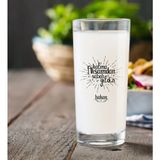 BK Gift Kişiye Özel Renkli Baskılı Akşamdan Kalma Sabah Yıldızı Rakı Bardağı-1