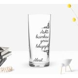 BK Gift Kişiye Özel Renkli Baskılı Aşktı Bizimkisi Tasarımlı Rakı Bardağı-1