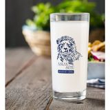 BK Gift Kişiye Özel Renkli Baskılı Aslan Sütü Rakı Bardağı-1