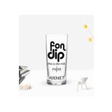 Bk Gift Kişiye Özel Renkli Baskılı Fondip Tasarımlı Rakı Bardağı-1