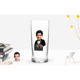 BK Gift Kişiye Özel Renkli Baskılı Godfather Baba Karikatürlü Rakı Bardağı-4