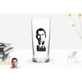 BK Gift Kişiye Özel Renkli Baskılı Godfather Baba Tasarımlı Rakı Bardağı-13