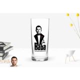 BK Gift Kişiye Özel Renkli Baskılı Godfather Baba Tasarımlı Rakı Bardağı-3