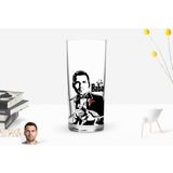 BK Gift Kişiye Özel Renkli Baskılı Godfather Baba Tasarımlı Rakı Bardağı-4