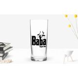 BK Gift Kişiye Özel Renkli Baskılı Godfather Baba Tasarımlı Rakı Bardağı-5
