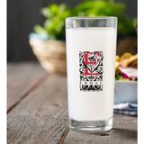 BK Gift Kişiye Özel Renkli Baskılı Harfli Rakı Bardağı-3