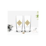 Bk Gift Kişiye Özel Renkli Baskılı Isimli Ikili Rakı Bardağı Seti-109