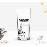 BK Gift Kişiye Özel Renkli Baskılı Karikatür Tasarımlı Rakı Bardağı-1