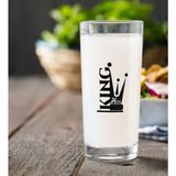 BK Gift Kişiye Özel Renkli Baskılı King Rakı Bardağı-1