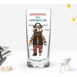 BK Gift Kişiye Özel Renkli Baskılı Masanın En Yakışıklısı Tasarımlı Rakı Bardağı-1