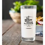 BK Gift Kişiye Özel Renkli Baskılı Nereden Bileceksiniz Rakı Bardağı-2
