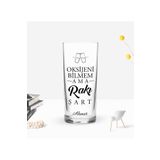 Bk Gift Kişiye Özel Renkli Baskılı Oksijeni Bilmem Ama Tasarımlı Rakı Bardağı-1